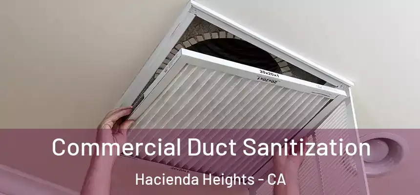  Commercial Duct Sanitization Hacienda Heights - CA